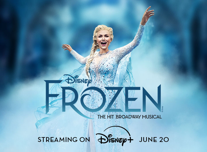 Disney FROZEN streaming on Disney+ June 20